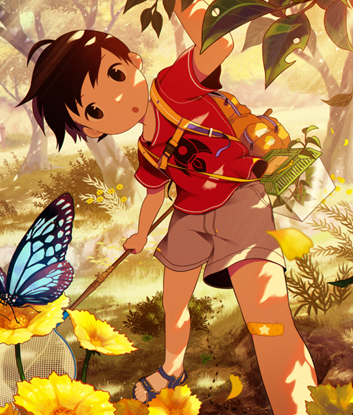 This is a pixiv picture whose title is Nostalgic Boy.