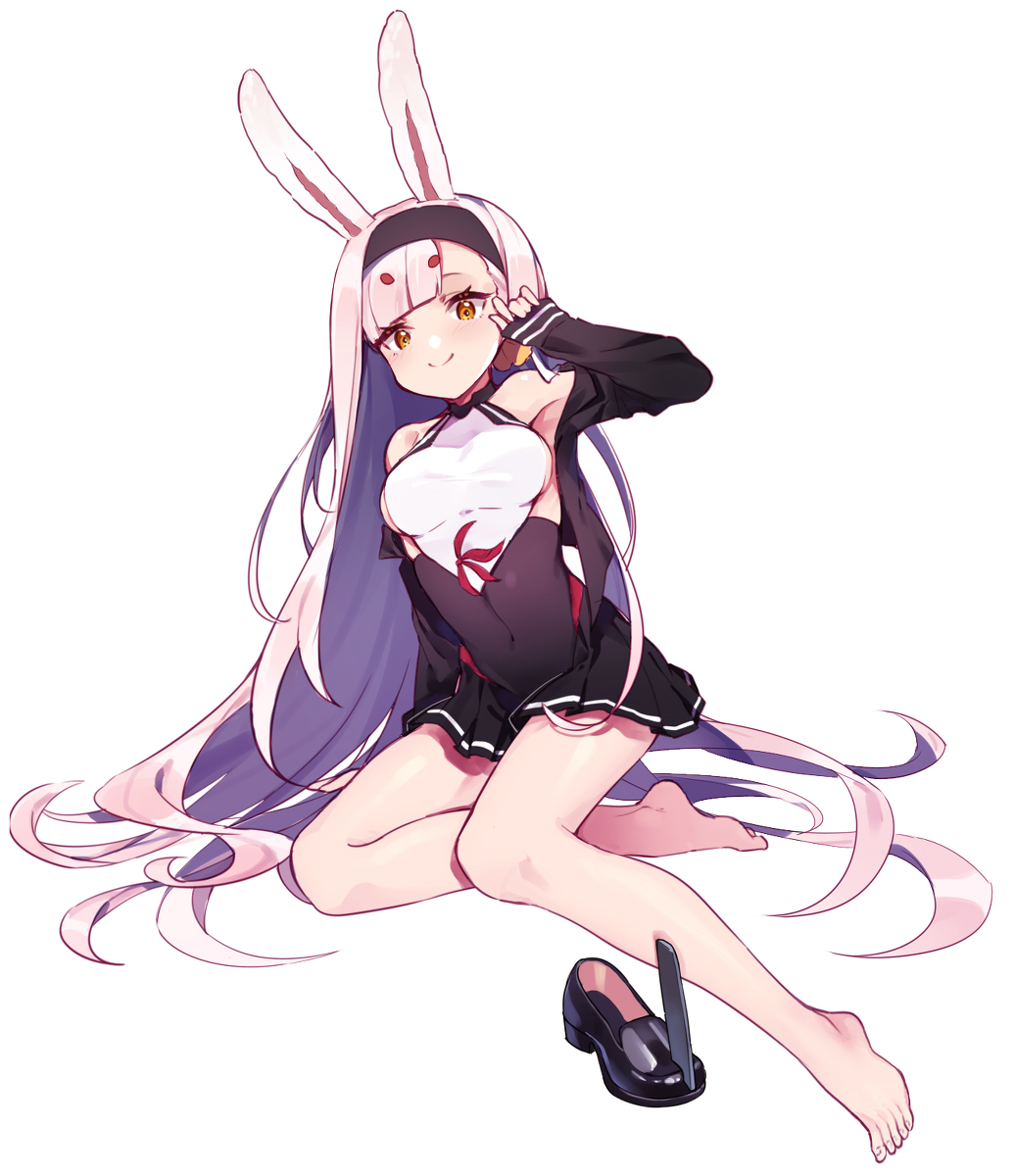 This is a pixiv picture whose title is 【落書き】島風.