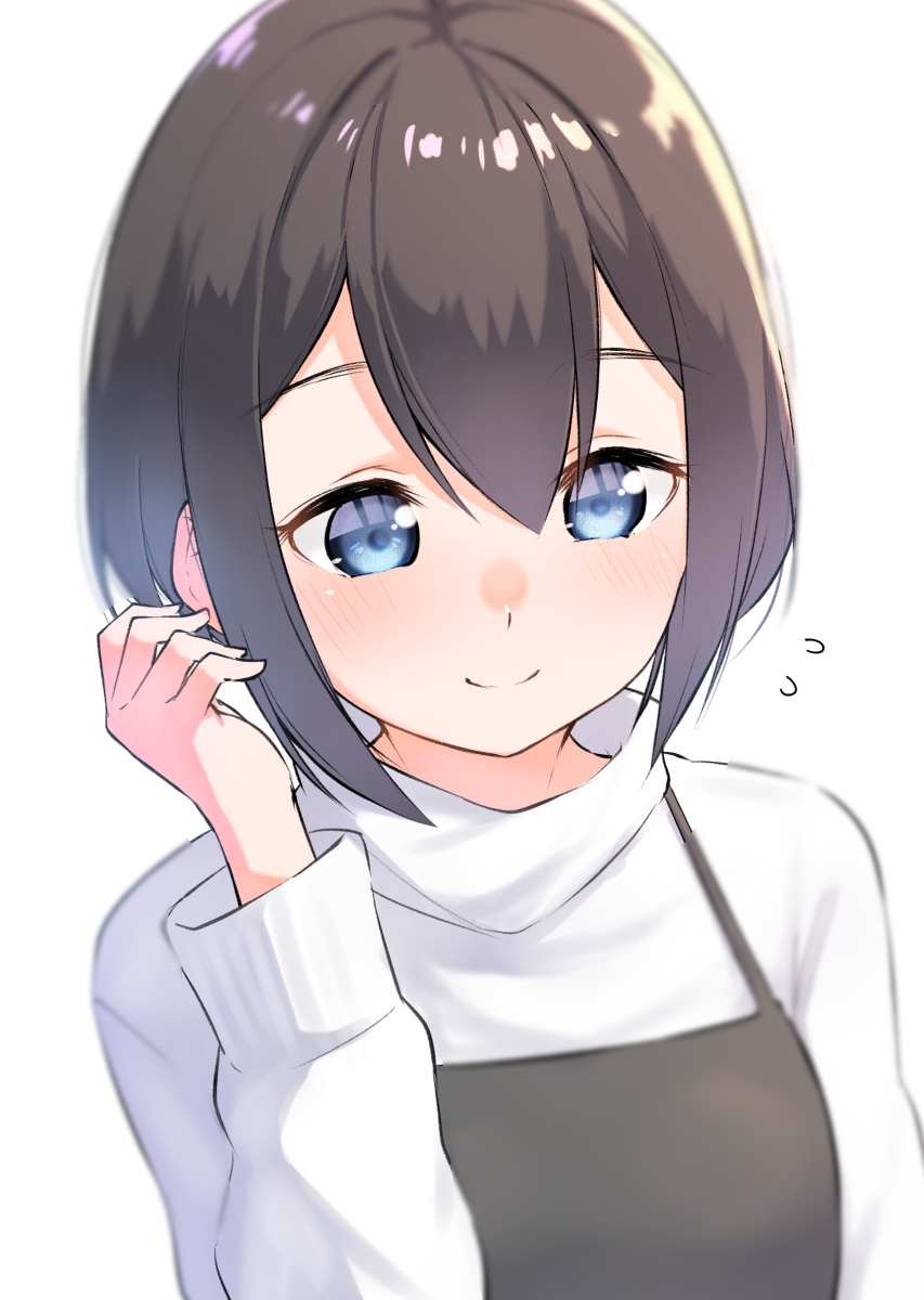 This is a pixiv picture whose title is 少し髪切ってみました.