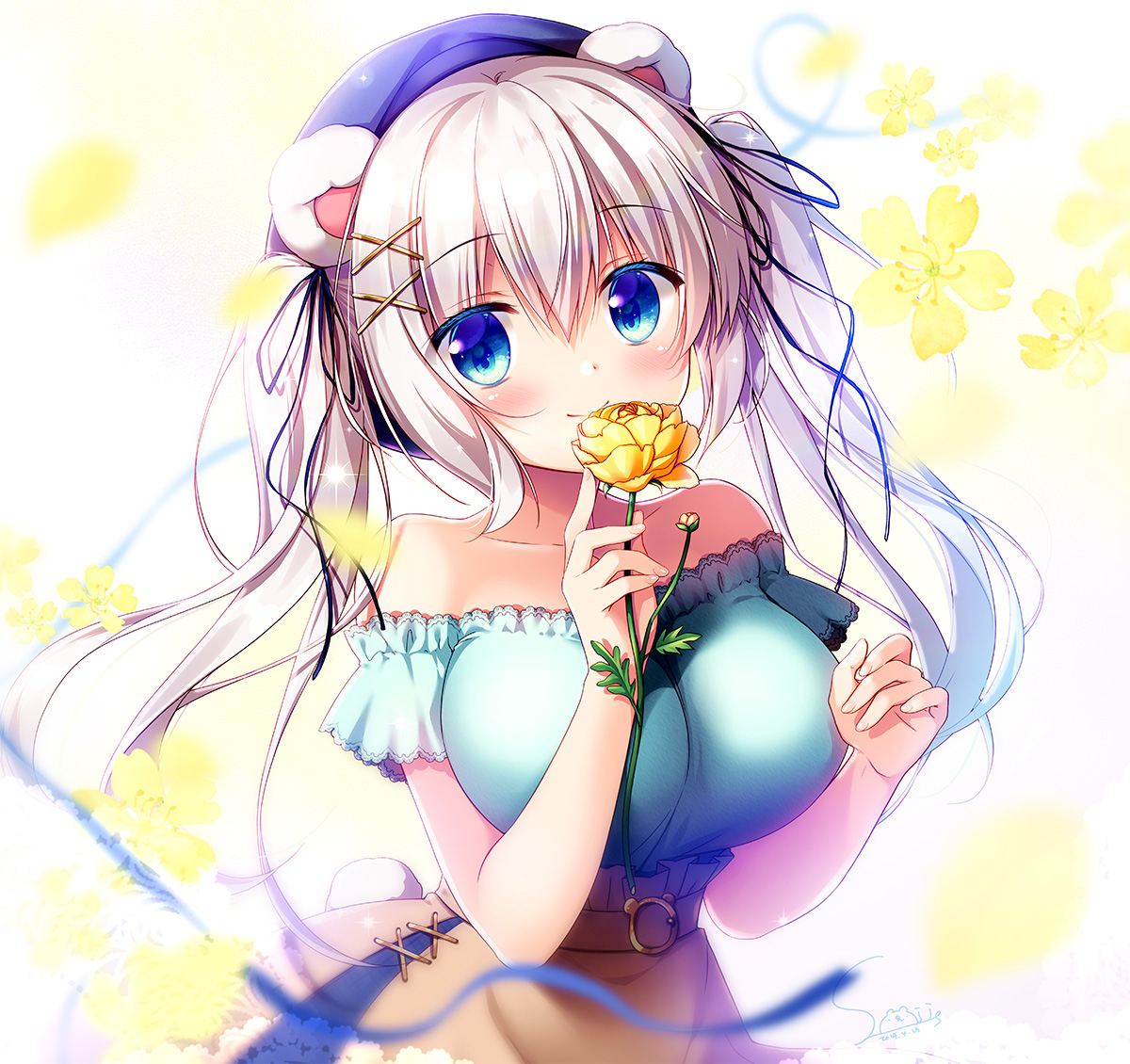 This is a pixiv picture whose title is 春のかおり.