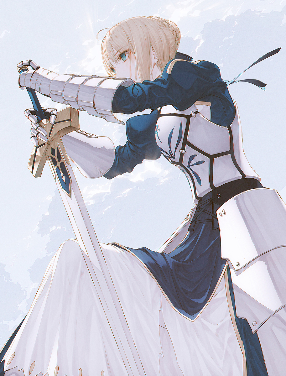 This is a pixiv picture whose title is 靑.