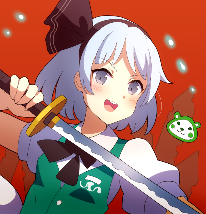 This is a pixiv picture whose title is 東方鬼形獣.