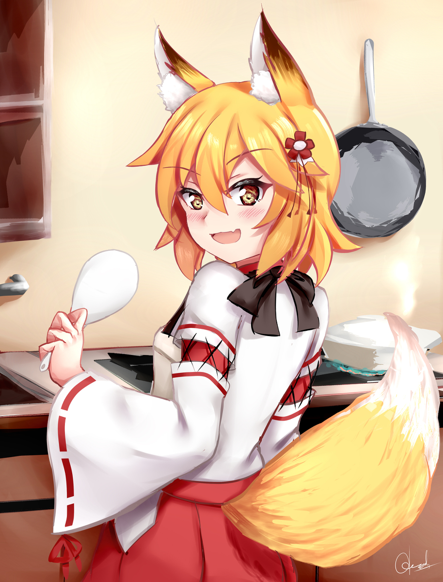 This is a pixiv picture whose title is Senko.