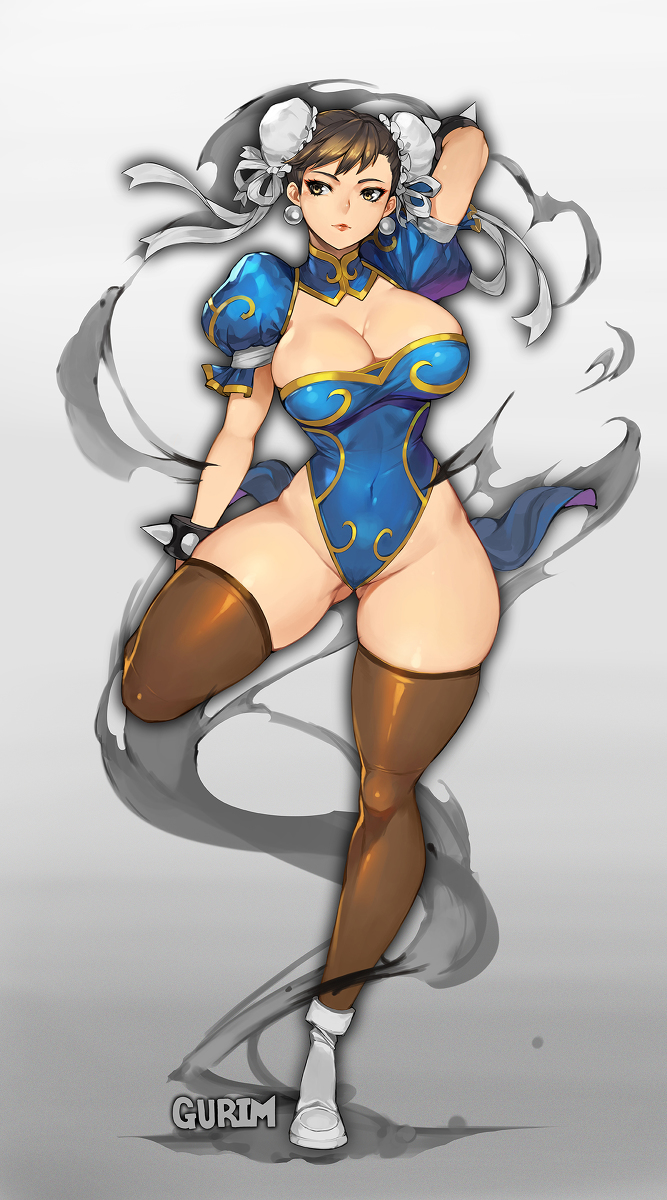 This is a pixiv picture whose title is Chun-Li.