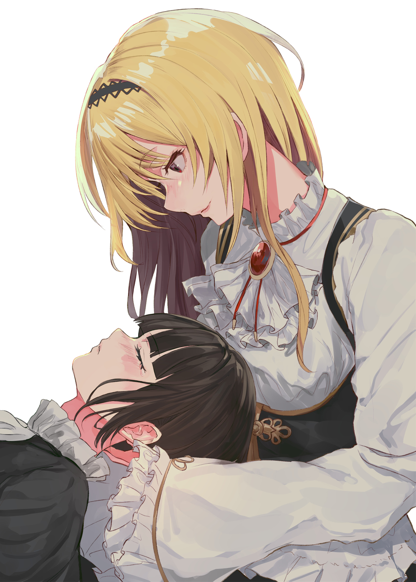 This is a pixiv picture whose title is 従者.