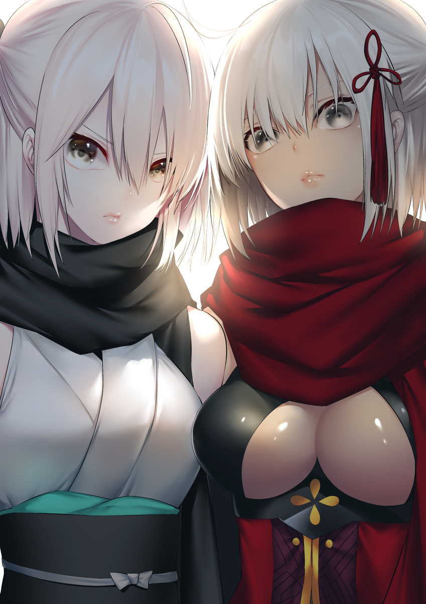 This is a pixiv picture whose title is 沖田さんず.