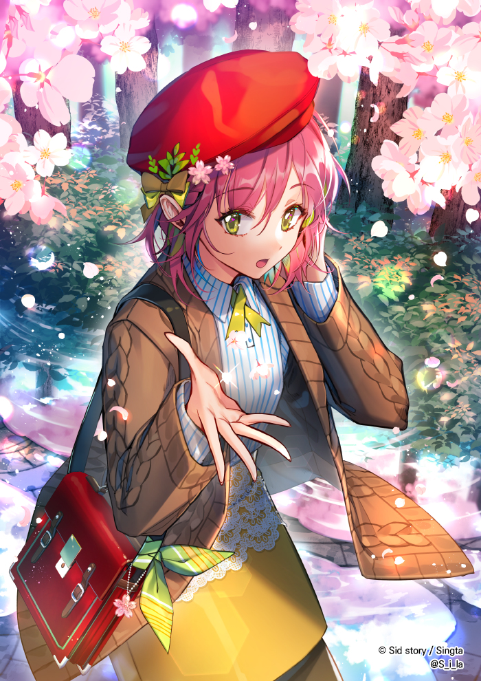This is a pixiv picture whose title is 🌸🌸.