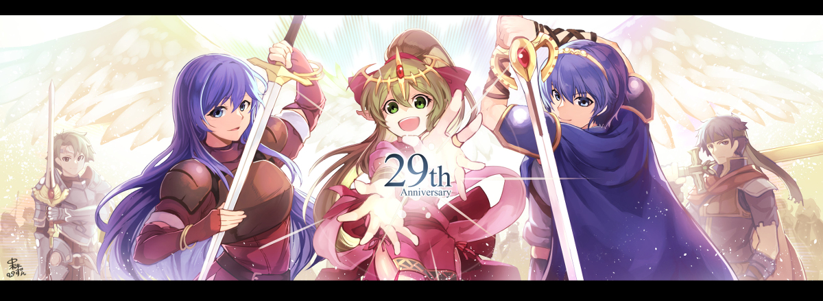 This is a pixiv picture whose title is ファイアーエムブレム29周年.