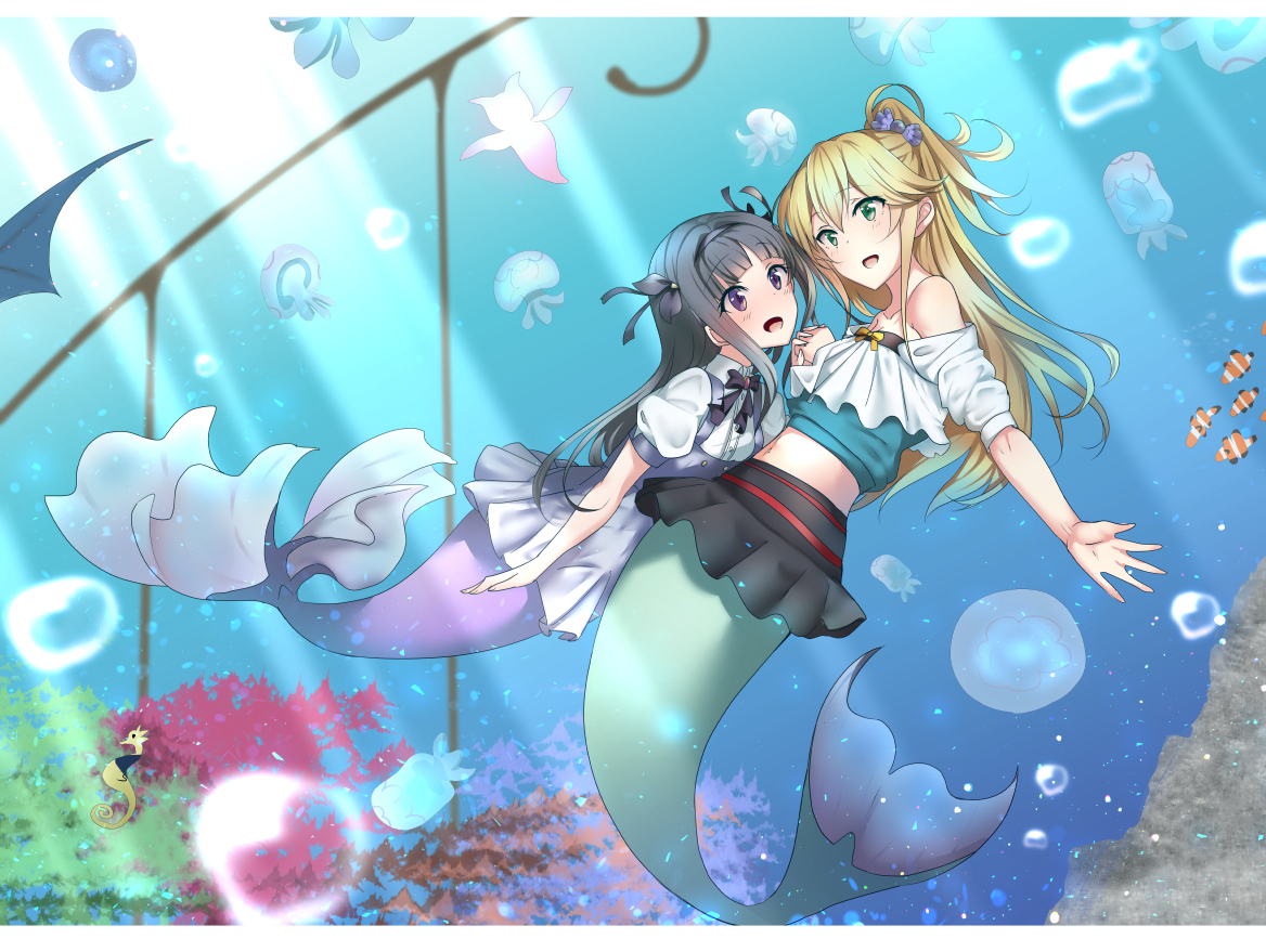 This is a pixiv picture whose title is カラパレ.