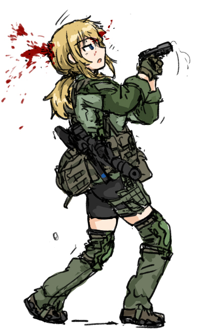 This is a pixiv picture whose title is 0.7 sec late.