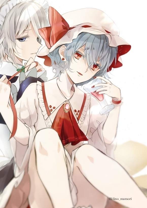 This is a pixiv picture whose title is レミ咲.