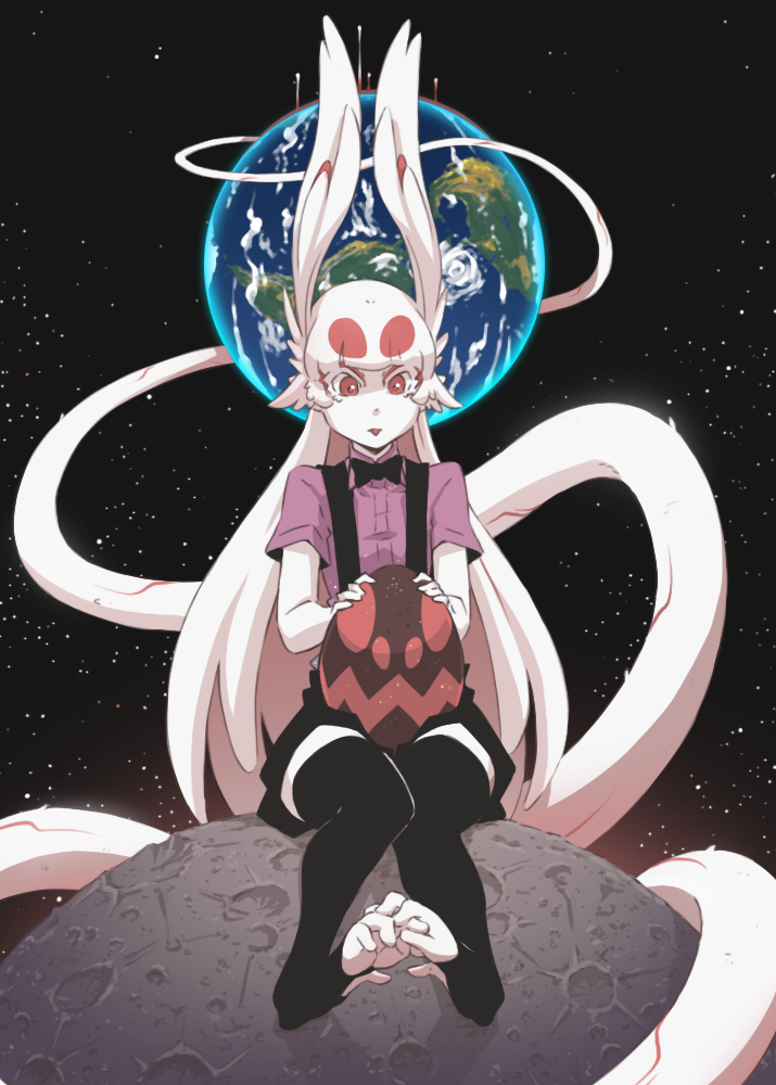 This is a pixiv picture whose title is ADA Moon Bunny.