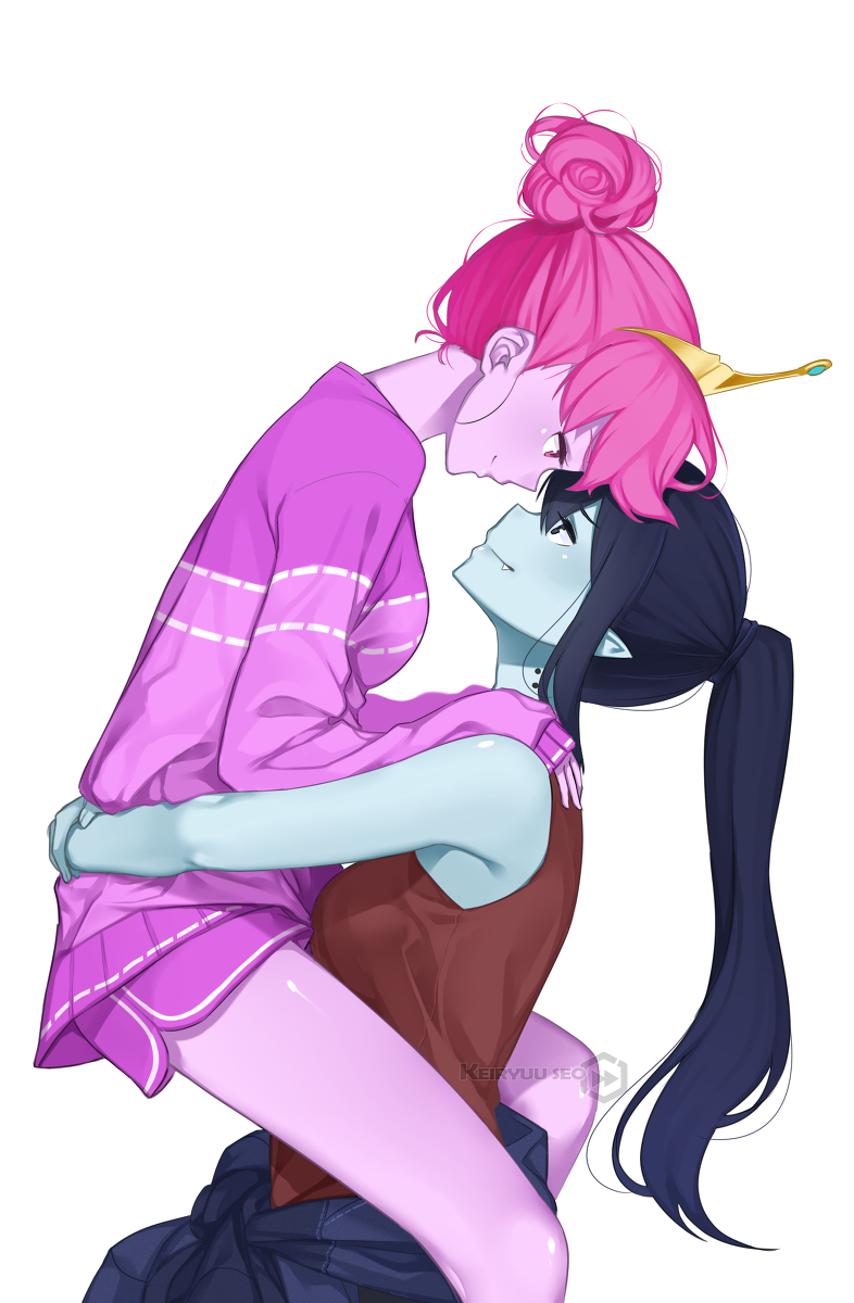 This is a pixiv picture whose title is プリンセスバブルガムXマーセリン.