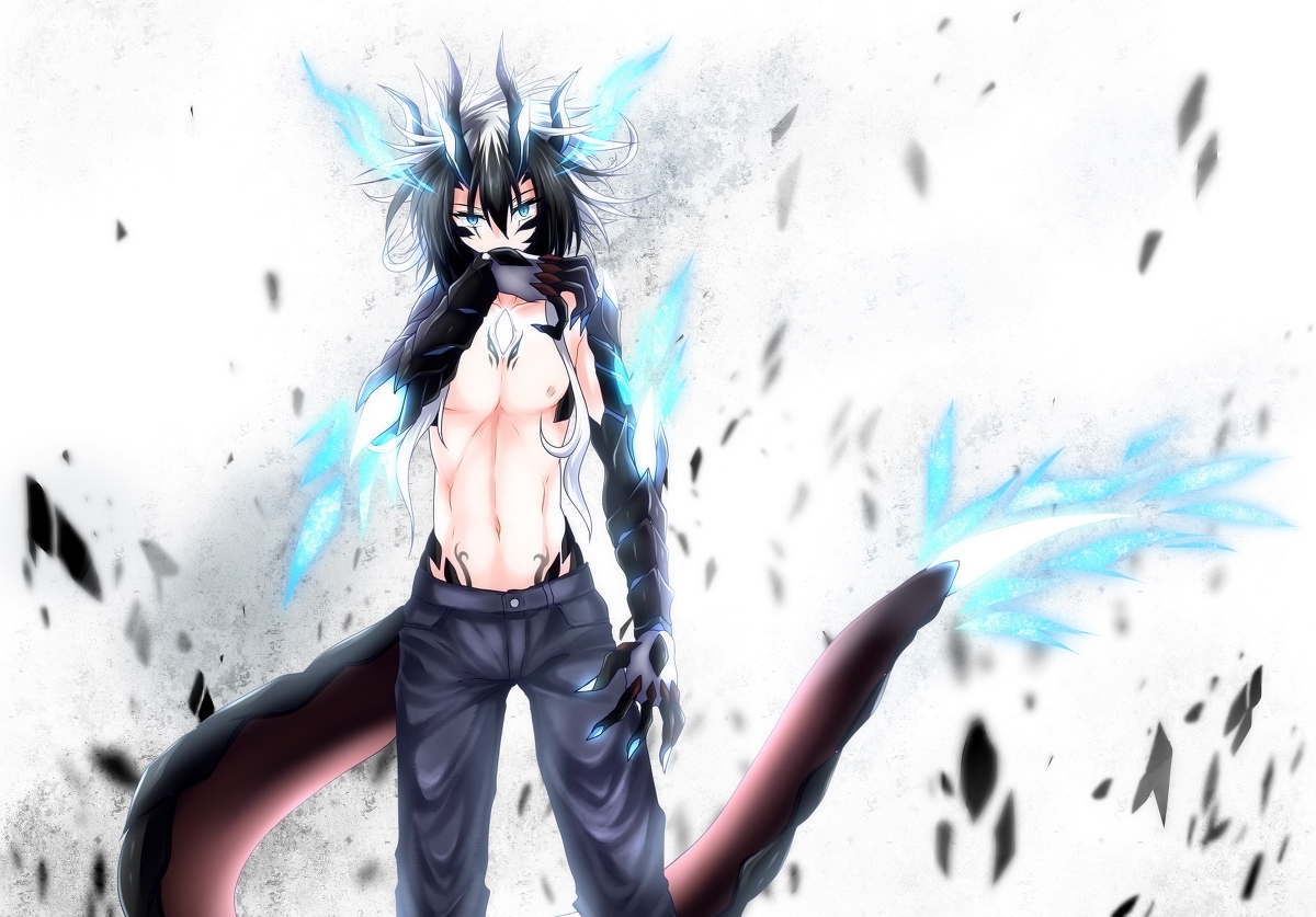 This is a pixiv picture whose title is 鱗増加Ⅱ.