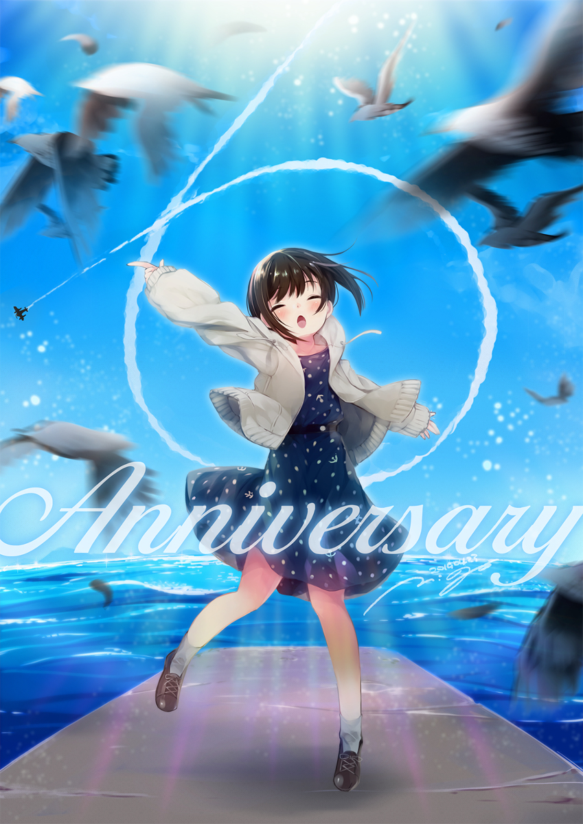 This is a pixiv picture whose title is kancolle 6th.