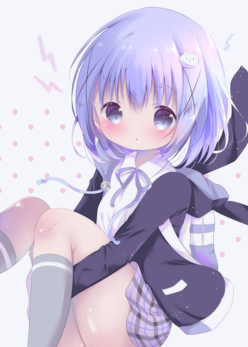 This is a pixiv picture whose title is クロラビ チノちゃん🐰.