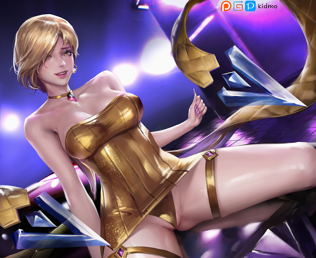 This is a pixiv picture whose title is KDA Evelynn Prestige.