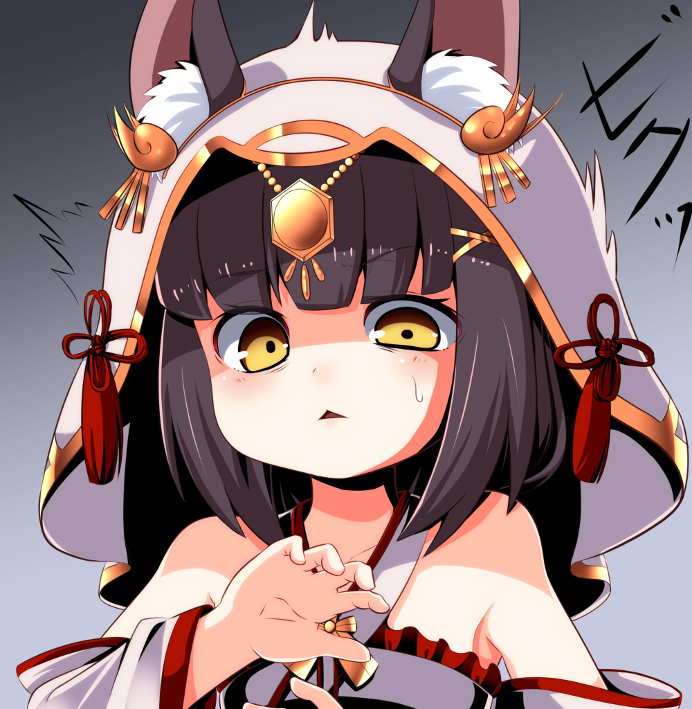 This is a pixiv picture whose title is なにかを見た長門ちゃんさん.