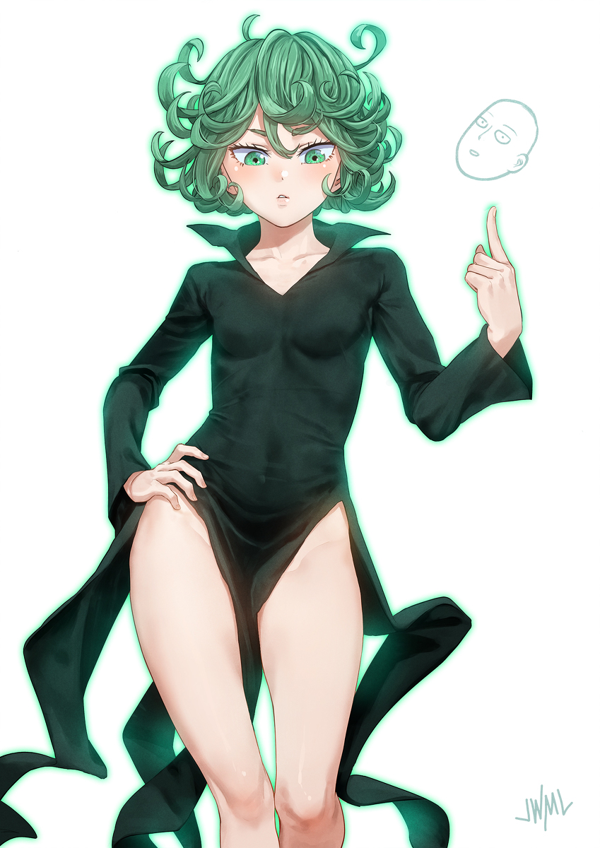 This is a pixiv picture whose title is Tatsumaki <3.