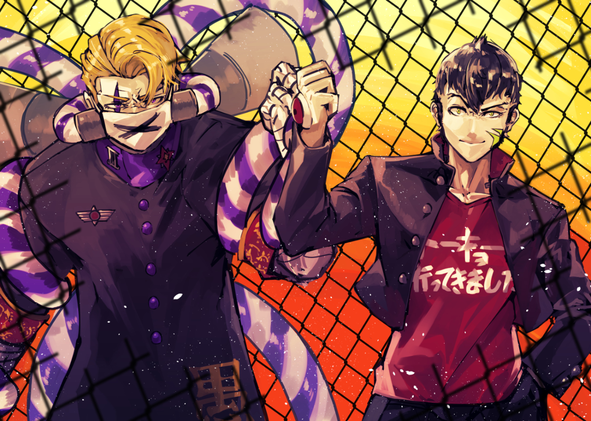 This is a pixiv picture whose title is グスタフ、学生服実装.