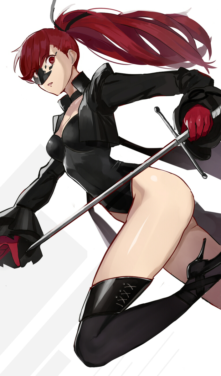 This is a pixiv picture whose title is P5R.