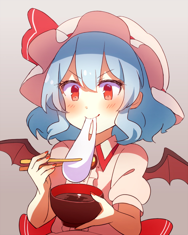 This is a pixiv picture whose title is もちレミリア.