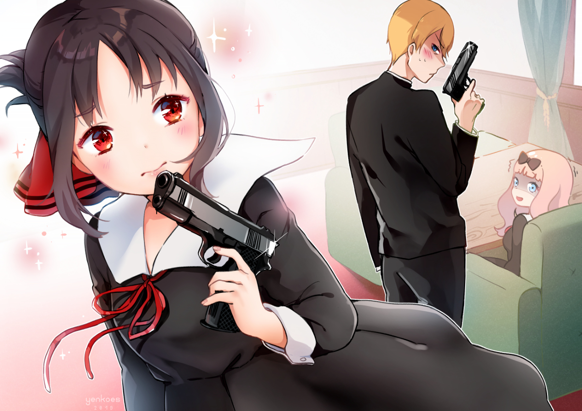 This is a pixiv picture whose title is ♡ = WAR.