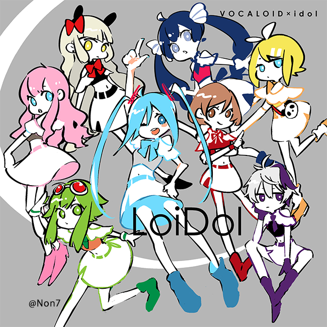 This is a pixiv picture whose title is 【超ボーマス42】新刊「LoiDol」【2日目／う37.38】.