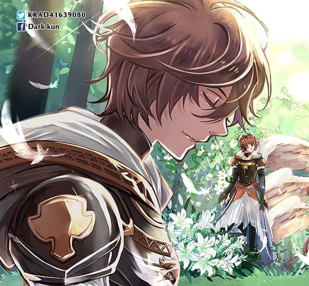 This is a pixiv picture whose title is グランブルー Ain Soph Aur.