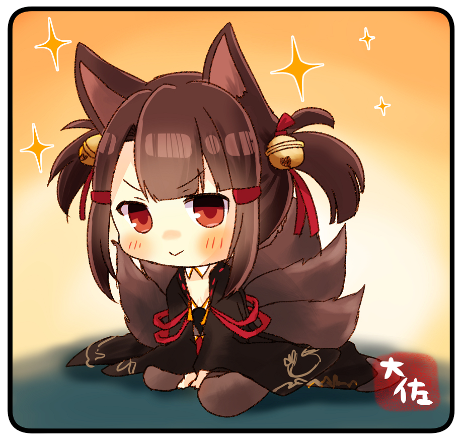 This is a pixiv picture whose title is 赤城ちゃん.