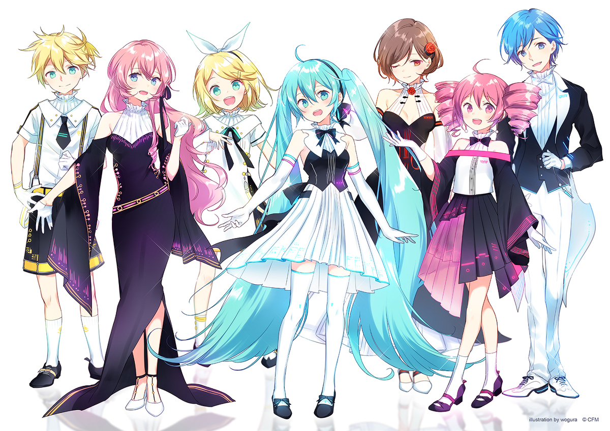 This is a pixiv picture whose title is 初音ミクシンフォニー2018-2019.