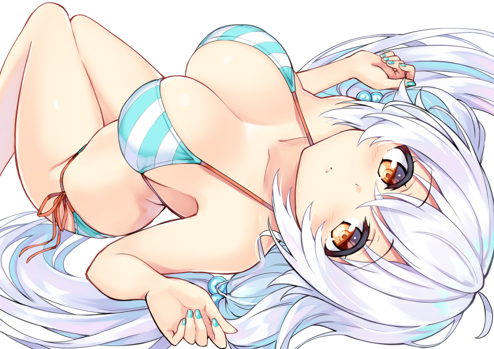 This is a pixiv picture whose title is 水着ラプアさん.