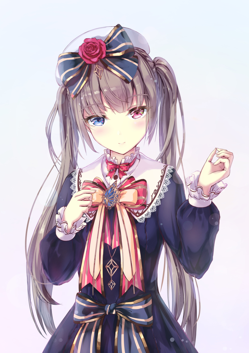 This is a pixiv picture whose title is リボン.