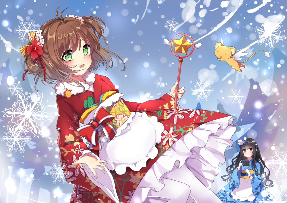 This is a pixiv picture whose title is SNOW.