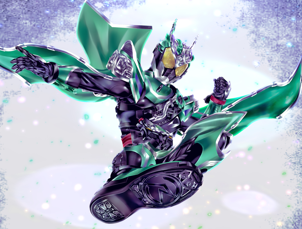 This is a pixiv picture whose title is 仮面ライダーブレン.