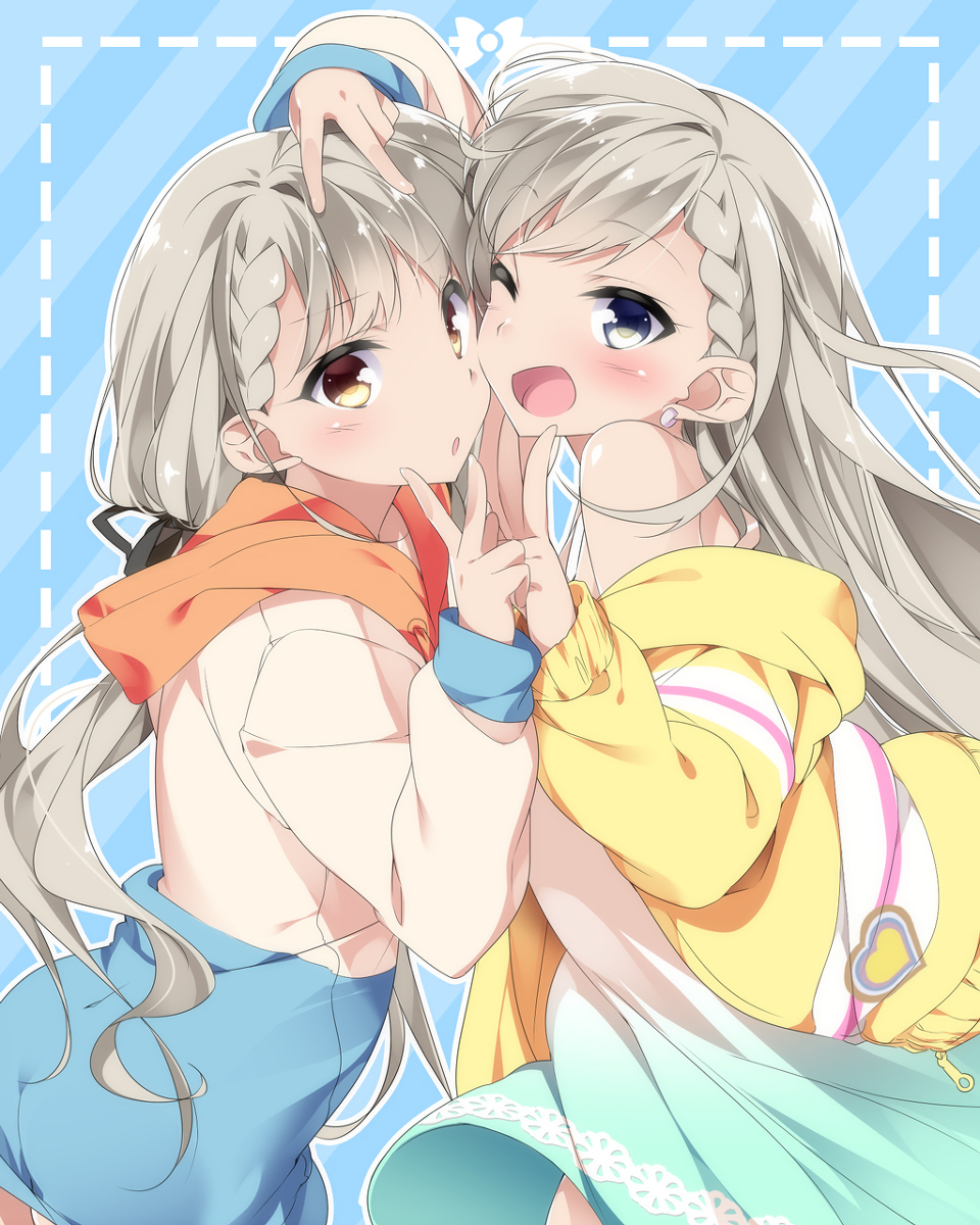 This is a pixiv picture whose title is Tig-Hug-Oxymoron.