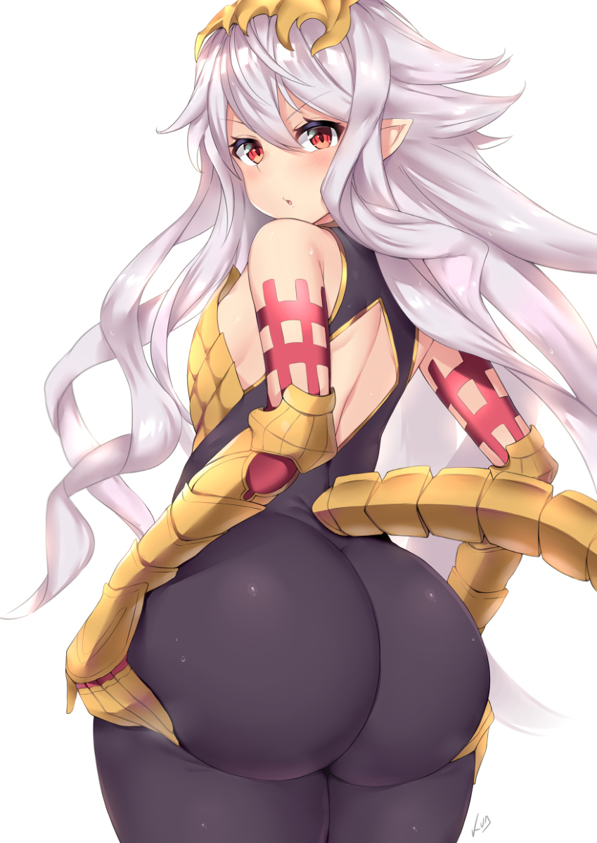 This is a pixiv picture whose title is メドゥーサちゃんのおしり.