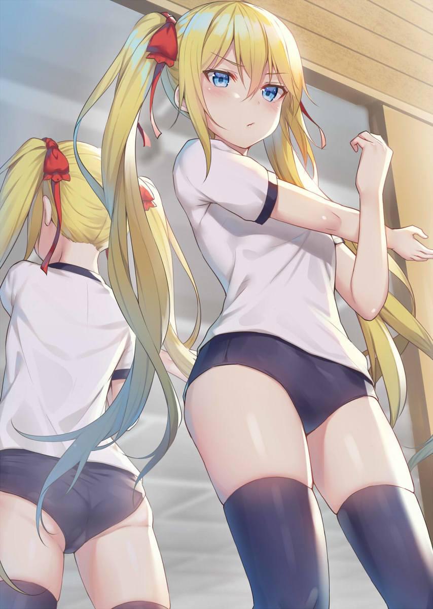 This is a pixiv picture whose title is ブルマ.
