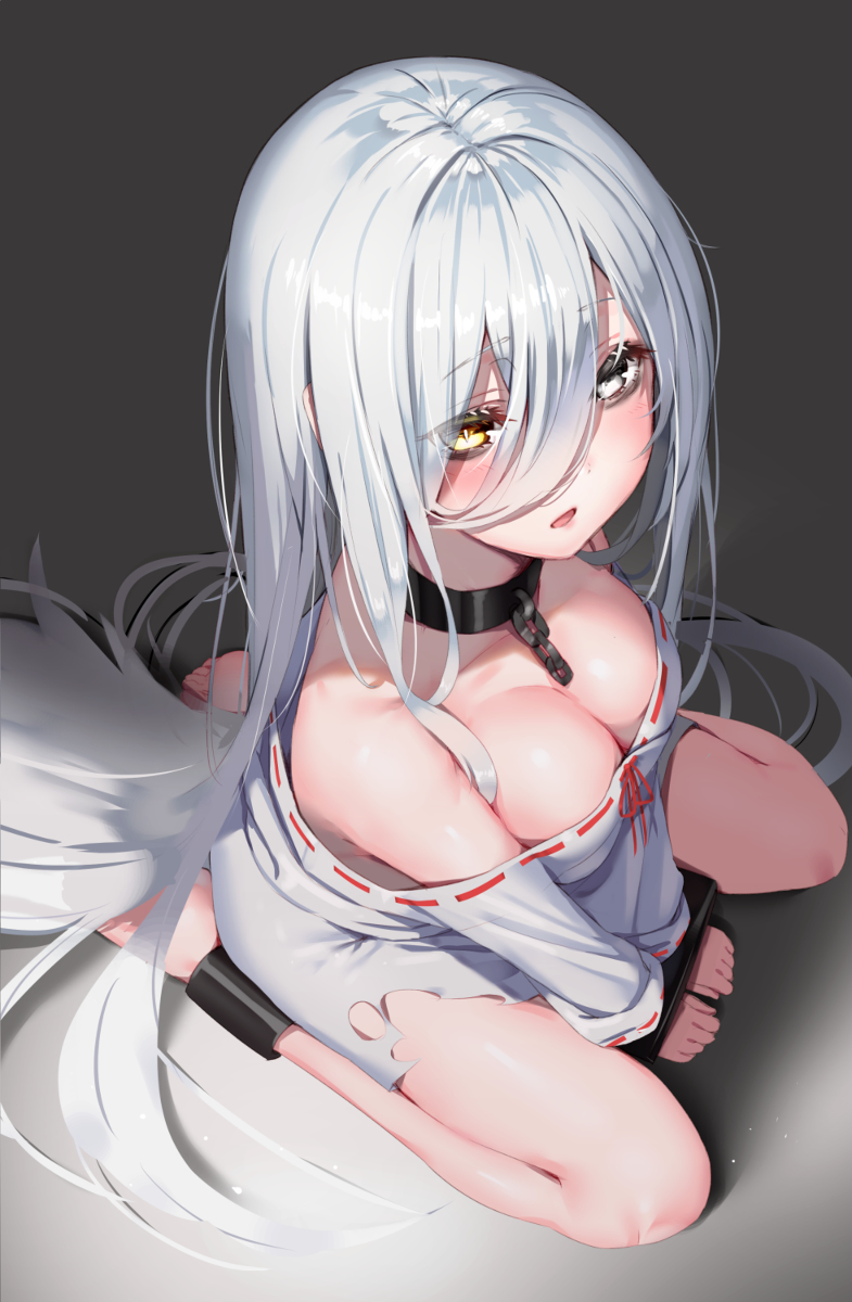 This is a pixiv picture whose title is 忌み子.