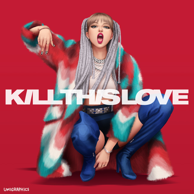 This is a pixiv picture whose title is KILL THIS LOVE.