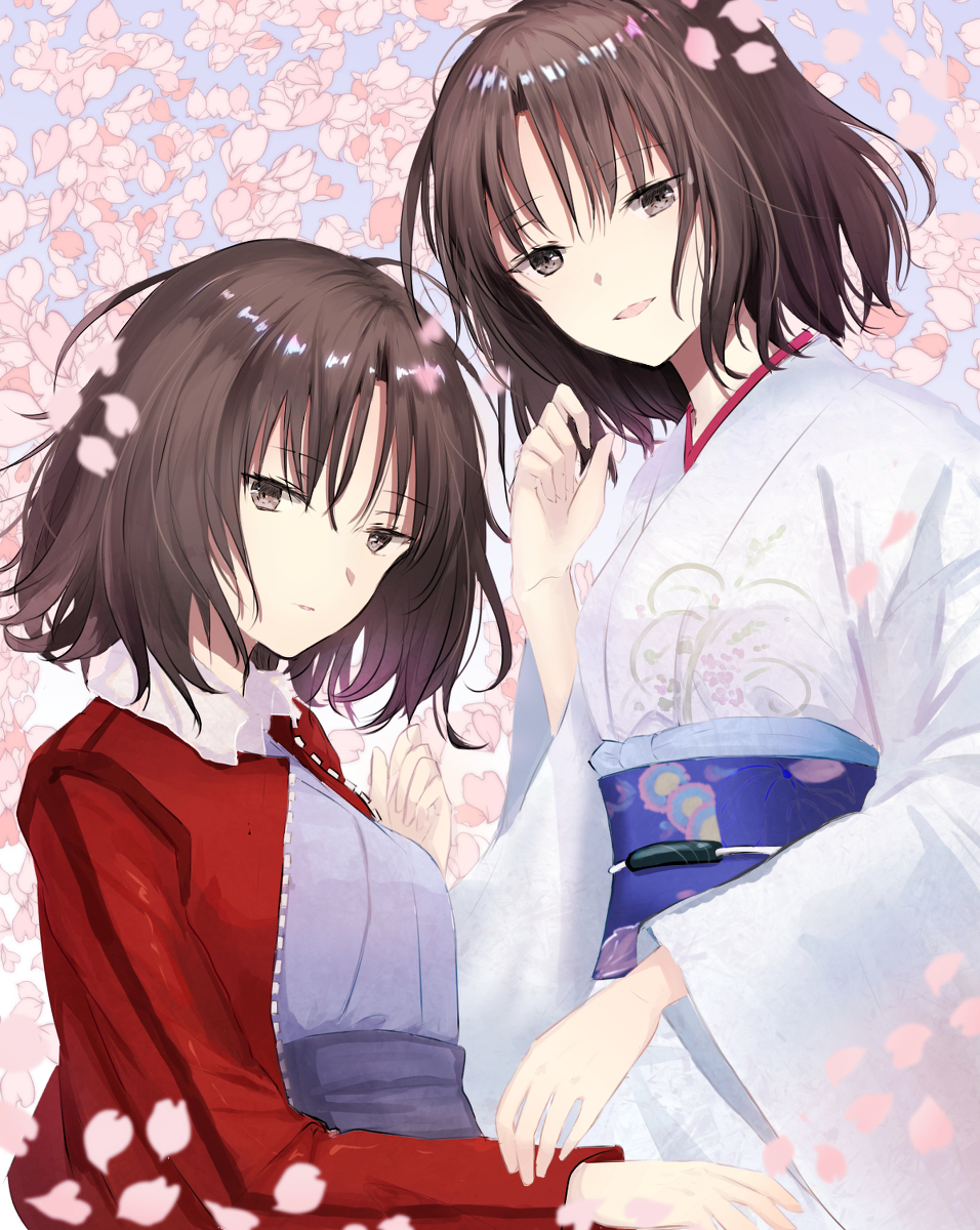 This is a pixiv picture whose title is 式/「両儀式」.