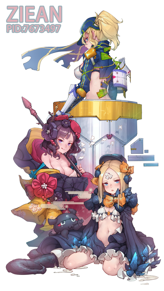 This is a pixiv picture whose title is 3  Foreigner.