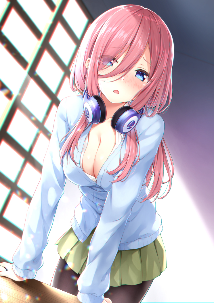 This is a pixiv picture whose title is 三玖.