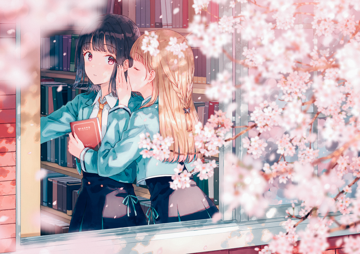 This is a pixiv picture whose title is whisper.