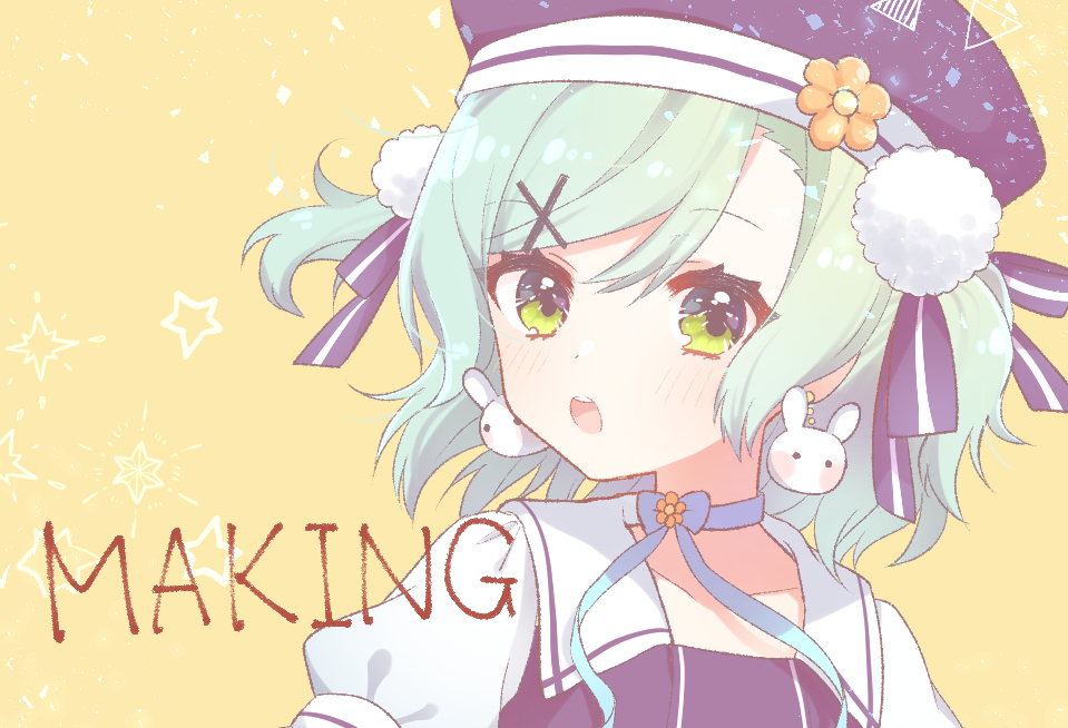 This is a pixiv picture whose title is メイキング.