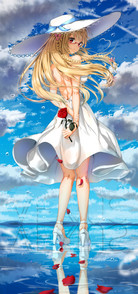 This is a pixiv picture whose title is 🌹.