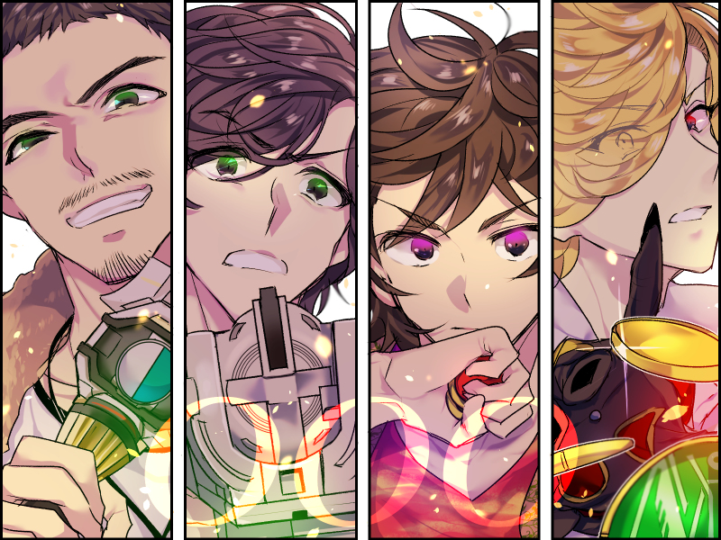This is a pixiv picture whose title is OOO.