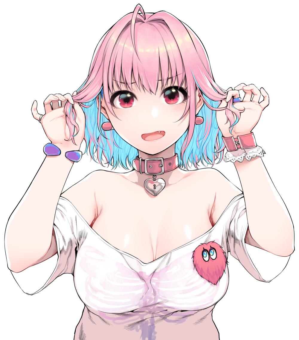 This is a pixiv picture whose title is りあむちゃんの横の毛の裏側.