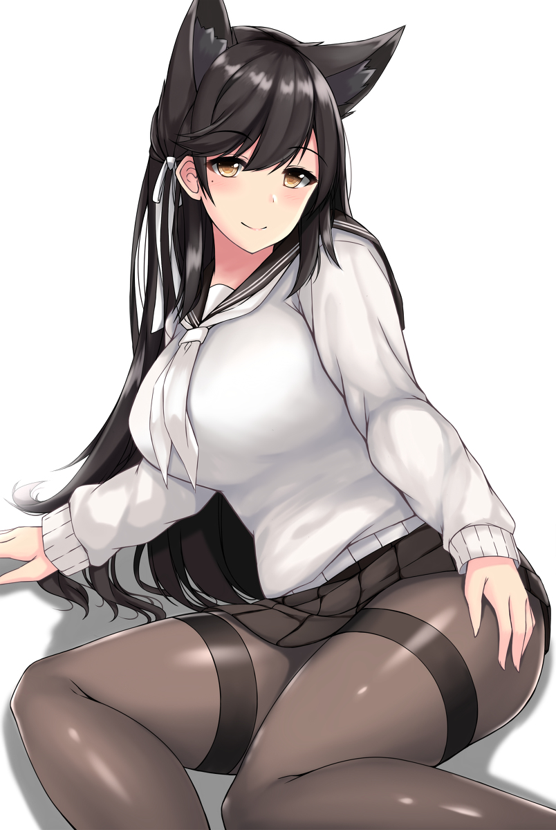 This is a pixiv picture whose title is 愛宕.