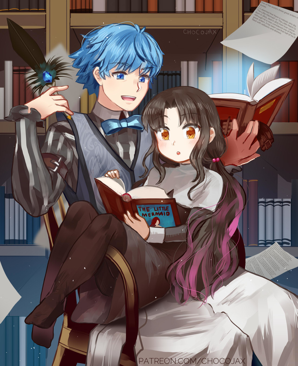 This is a pixiv picture whose title is KIARAとANDERSEN.